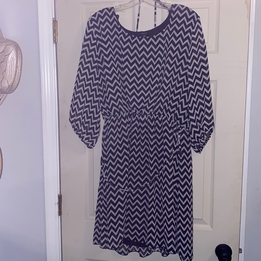 Black and white dress
